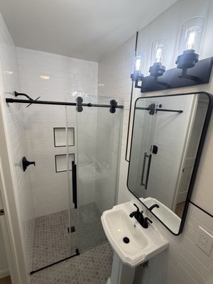 House Remodel - This was a total remodel of the interior and exterior of the house house was completely gutted how much to start fresh and add all the amenities that the client idealized. House Remodel - This was a total remodel of the interior and exterior of the house house was completely gutted how much to start fresh and add all the amenities that the client idealized.
