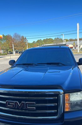 Black window tint - Window tint