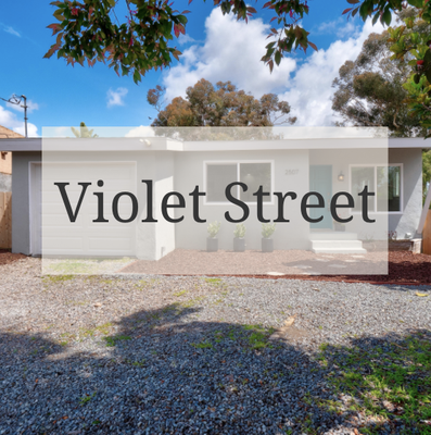 Violet Street, San Diego - This Remodel was done for a client who had a rental property with a significant amount of deferred maintenance, a tenant who wouldn't vacate and the property had a negative cash flow. Upon evaluating their situation our team quickly got to work. We were able to vacate the home quickly, completely remodel the home increasing the value, sell it within days, and then helped the owner 1031 into a new rental property that had an immediate cash flow. Violet Street, San Diego - This Remodel was done for a client who had a rental property with a significant amount of deferred maintenance, a tenant who wouldn't vacate and the property had a negative cash flow. Upon evaluating their situation our team quickly got to work. We were able to vacate the home quickly, completely remodel the home increasing the value, sell it within days, and then helped the owner 1031 into a new rental property that had an immediate cash flow.