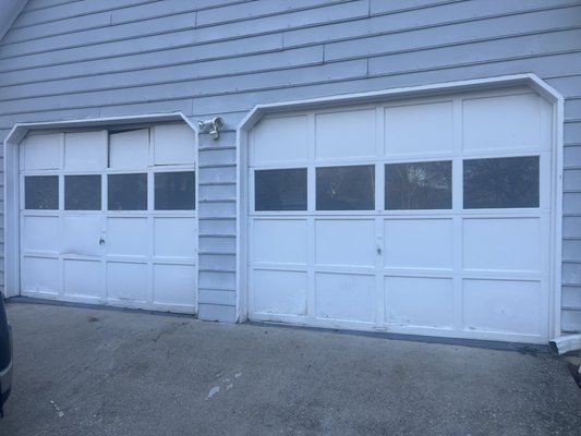 Before and Afters - These projects were 3 different residences where the older doors were broken and needed replacement Before and Afters - These projects were 3 different residences where the older doors were broken and needed replacement