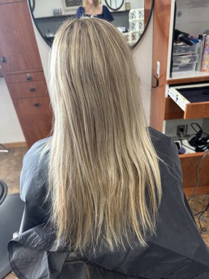 Hair Extensions - Our Hair Extensions require a consultation where we find the best look for you. We will chat about lifestyle and care and determine the best choice. Call to reserve your slot!