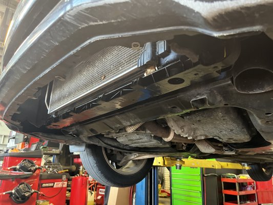 Radiator replacement - The radiator is one important component of the cooling system. When they leak, it can cause the engine to overheat which can cause damage. When that coolant temperature gauge shows hot or the CEL is on, don’t delay getting it checked out. Radiator replacement - The radiator is one important component of the cooling system. When they leak, it can cause the engine to overheat which can cause damage. When that coolant temperature gauge shows hot or the CEL is on, don’t delay getting it checked out.