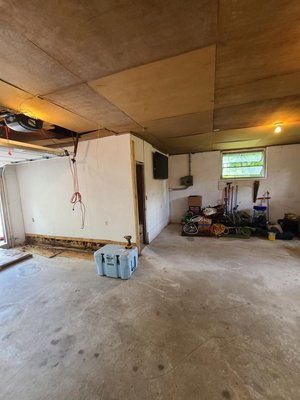 Shop Clean Up - Our customer did a great job cleaning out his shop!
