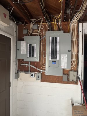 Service upgrade! - We replace your panel, install an outside emergency disconnect, upgrade your grounding, install whole home surge protection, and any other desired  upgrades!