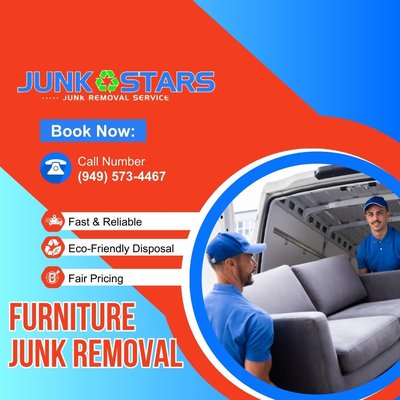 Furniture Junk Removal - Need furniture junk removal near me? Call now to schedule your pickup