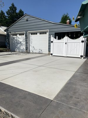 Driveway Construction - A new driveway can have a massive impact on both the curb appeal and value of your home.  Don’t let a cracked or broken driveway detract from your home’s appearance and functionality!  At D & D Concrete Inc. we provide exceptional residential driveway paving solutions.  We are committed to the meticulous planning and execution of your project in compliance with regional and statewide guidelines.  We enact strict measures to protect your surrounding property during our work and have clean-up protocols in place to leave your home in tip-top shape.  Contact us today for a consultation!