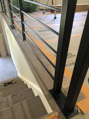 Custom railing - Custom railing for a remodel Custom railing - Custom railing for a remodel