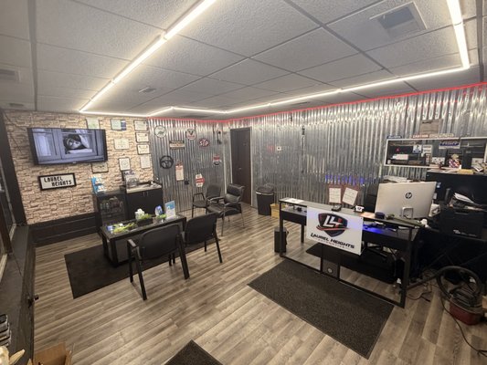 Oil Change - Oil change special! Full synthetic oil changes up to 5 quarts $85.50. That covers checking all fluids, checking all tires, replacing oil filter and topping off oil.