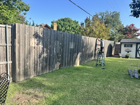 56 total feet of replacement
8 feet high
Cedar wood raw board on board style - 56 feet replacement
8 ft high
Cedar wood board on board style
In Sachse tx 56 total feet of replacement
8 feet high
Cedar wood raw board on board style - 56 feet replacement
8 ft high
Cedar wood board on board style
In Sachse tx