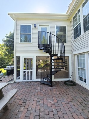 Addition Build - New Addition built in rear with access on both levels.