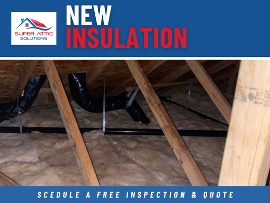 Attic Insulation Removal & New Insulation Installation - New insulation installation project.
Attic insulation removal and cleaning and new insulation installation right after .