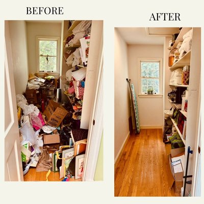 Declutter and Prep for a move - This house was over 4,000sq ft and took 2 months to completly declutter and prep for MLS listing for sale. Several rounds of bulk trash trips, donation pickups, and reorganizing items that client wanted to keep were stored in a very organized storage unit. Declutter and Prep for a move - This house was over 4,000sq ft and took 2 months to completly declutter and prep for MLS listing for sale. Several rounds of bulk trash trips, donation pickups, and reorganizing items that client wanted to keep were stored in a very organized storage unit.