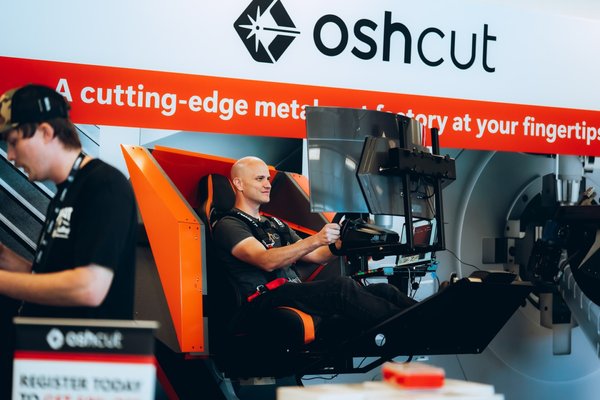 OSH Cut was started by builders, for builders: the story of their Motion Simulator Rig - OSH Cut was founded in 2018 by two brothers, Caleb and Jacom Chamberlain. Their vision, then and now, is to identify frustrating manufacturing processes and resolve them with custom software, state-of-the-art equipment, and a streamlined workforce. The inspiration for the business came after enduring weeks of back-and-forth attempts to get custom tube and sheet metal parts to build their own VR motion simulator chair. Traditional fabricators didn't really want the work because each of their parts was unique and the likelihood of securing repeat orders wasn't good. Simply put, their small custom job wasn't a priority for existing shops. Caleb and Jacom knew there had to be other engineers and DIY-ers out there who wished they could build faster. Determined to spark change, they invested in their own laser cutter and bending machine, and then began developing a self-serve quoting app that could confirm the manufacturability of part files, show buyers fully-nested pricing in seconds, and then seamlessly move orders through a series of production queues. Later, with their very own cutting-edge metal part factory, they were able to cut and assemble their sim-chair build in less than 1 week. Today, OSH Cut is celebrated by engineers, OEMs, educators, contractors, and hobbyists alike for its game-changing approach to metal fabrication. Anyone with a CAD file and a web browser can get the custom metal parts they need faster than ever before, thanks to OSH Cut's pioneering efforts. Since being completed, the sim chair has been featured on prominent YouTube channels such as Linus Tech Tips and ridden by many prominent influencers. It showcases the broad range of capabilities that OSH Cut offers, such as: fiber laser cutting metal up to 1" thick, bending sheet metal parts up to 10 feet long and up to 3/4" thick, tube laser cutting profiles up to 10" in diameter, CNC Tube Bending pipe up to 3" in outer diameter, and offering various finishing and hardware insertion services to make the parts ready for use or assembly. OSH Cut was started by builders, for builders: the story of their Motion Simulator Rig - OSH Cut was founded in 2018 by two brothers, Caleb and Jacom Chamberlain. Their vision, then and now, is to identify frustrating manufacturing processes and resolve them with custom software, state-of-the-art equipment, and a streamlined workforce. The inspiration for the business came after enduring weeks of back-and-forth attempts to get custom tube and sheet metal parts to build their own VR motion simulator chair. Traditional fabricators didn't really want the work because each of their parts was unique and the likelihood of securing repeat orders wasn't good. Simply put, their small custom job wasn't a priority for existing shops. Caleb and Jacom knew there had to be other engineers and DIY-ers out there who wished they could build faster. Determined to spark change, they invested in their own laser cutter and bending machine, and then began developing a self-serve quoting app that could confirm the manufacturability of part files, show buyers fully-nested pricing in seconds, and then seamlessly move orders through a series of production queues. Later, with their very own cutting-edge metal part factory, they were able to cut and assemble their sim-chair build in less than 1 week. Today, OSH Cut is celebrated by engineers, OEMs, educators, contractors, and hobbyists alike for its game-changing approach to metal fabrication. Anyone with a CAD file and a web browser can get the custom metal parts they need faster than ever before, thanks to OSH Cut's pioneering efforts. Since being completed, the sim chair has been featured on prominent YouTube channels such as Linus Tech Tips and ridden by many prominent influencers. It showcases the broad range of capabilities that OSH Cut offers, such as: fiber laser cutting metal up to 1" thick, bending sheet metal parts up to 10 feet long and up to 3/4" thick, tube laser cutting profiles up to 10" in diameter, CNC Tube Bending pipe up to 3" in outer diameter, and offering various finishing and hardware insertion services to make the parts ready for use or assembly.