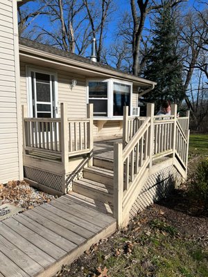 Refresh Your Deck - Who here likes chipped paint? We know it’s not our favorite, and home buyers tend to shy away from it. We were happy to help get this house sold by bringing new life to an old deck. If you find yourself ready to sell or just in need of a deck makeover, contact us today to see what we can do for you!
