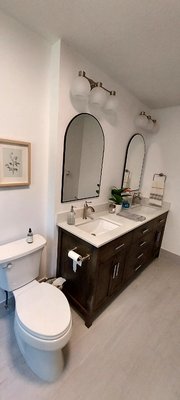 Bathroom remodel - A Bathroom Refreshing:
What we did here was go to the customer’s house to discuss what they wanted. They decided to take out the old toilet Bathroom remodel - A Bathroom Refreshing:
What we did here was go to the customer’s house to discuss what they wanted. They decided to take out the old toilet