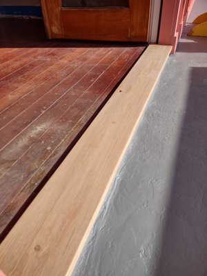Wood restoration - Killing wood rot and restoring natural beauty to some blonde oak, without the destruction of sanding,