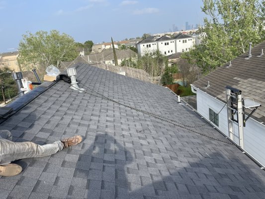 Roof Replacement - We had the customer reach to us to replace the roof gave her a firm price and upgrade her to a 30yrs CertainTeed shingle