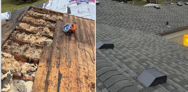 Much Needed New Roof - Now that’s more like it! This home in Rochester Hills underwent a total transformation needing hundred’s of feet of wood replaced. But one day later, all is well and the three troublesome leaks they had are gone for good. Now the family can rest assured. For the finest roofs available anywhere call us at (586) 803-3626 today to see what we can do for you! Much Needed New Roof - Now that’s more like it! This home in Rochester Hills underwent a total transformation needing hundred’s of feet of wood replaced. But one day later, all is well and the three troublesome leaks they had are gone for good. Now the family can rest assured. For the finest roofs available anywhere call us at (586) 803-3626 today to see what we can do for you!