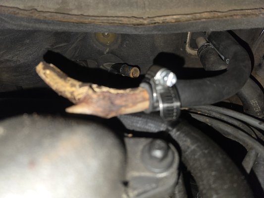 2001 Chrysler T&C Heater Core - This was diagnosed as a leaking heater core by someone else, someone else patched it with a stick. I fixed it the correct way. 2001 Chrysler T&C Heater Core - This was diagnosed as a leaking heater core by someone else, someone else patched it with a stick. I fixed it the correct way.
