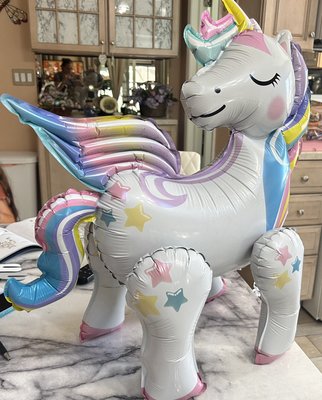 Pegasus stand up Balloon - Adorable Pegasus Stand up Balloon Pegasus stand up Balloon - Adorable Pegasus Stand up Balloon