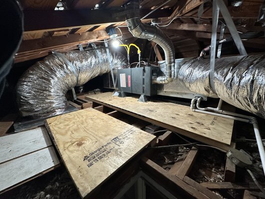 FULL SYSTEM INSTALLATION WITH DUCTWORK Serving Corona CA. And surrounding areas. - During installation, we use high-quality materials, precision measurements, and advanced techniques to guarantee a clean, quiet, and reliable system. Each connection is tested for leaks and efficiency, ensuring your system operates at peak performance from day one. After installation, we verify thermostat operation, airflow balance, and system calibration to deliver the best possible results.
Whether you’re upgrading an old system or building a new home, our experienced technicians handle every detail with care and professionalism. You’ll enjoy consistent temperatures, lower energy bills, and a comfortable indoor environment all year long. Trust Luxurious Heating and Air Conditioning Inc. for your next heat pump and ductwork installation — where comfort meets quality. FULL SYSTEM INSTALLATION WITH DUCTWORK Serving Corona CA. And surrounding areas. - During installation, we use high-quality materials, precision measurements, and advanced techniques to guarantee a clean, quiet, and reliable system. Each connection is tested for leaks and efficiency, ensuring your system operates at peak performance from day one. After installation, we verify thermostat operation, airflow balance, and system calibration to deliver the best possible results.
Whether you’re upgrading an old system or building a new home, our experienced technicians handle every detail with care and professionalism. You’ll enjoy consistent temperatures, lower energy bills, and a comfortable indoor environment all year long. Trust Luxurious Heating and Air Conditioning Inc. for your next heat pump and ductwork installation — where comfort meets quality.