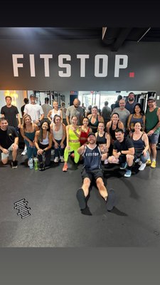 Group Strength Classes - Fitstop is a group-based functional fitness
class rooted in strength and conditioning.
We work in 12-week training blocks
designed to drive progress and deliver real
results!
With personalized training in a small group
setting and four session types to choose
from—Perform, Lift, Condition, and Sweat—
We cater to all fitness levels! Group Strength Classes - Fitstop is a group-based functional fitness
class rooted in strength and conditioning.
We work in 12-week training blocks
designed to drive progress and deliver real
results!
With personalized training in a small group
setting and four session types to choose
from—Perform, Lift, Condition, and Sweat—
We cater to all fitness levels!