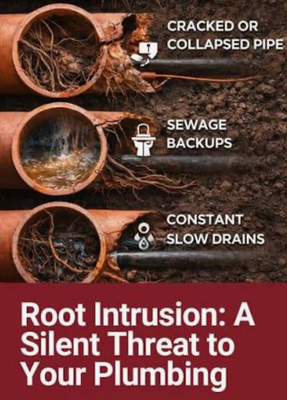 Main Line Camera Inspection - Main Line Camera Inspection: Dirty Sewer, Clean-Out Access, Dirty Clogged Pipe, Tree Roots, Waste and Dirty Water. Clean-Out Inspection with Centro Plumbing and Rooter
