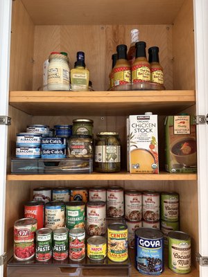 Kitchen & Pantry Organizing - A fun newly remodeled kitchen was looking for attractive and functional organizing for a busy family with teens. Fresh containers, clear labeling, and removing what no longer was of use helped spruce this beautiful kitchen and pantry right up. Kitchen & Pantry Organizing - A fun newly remodeled kitchen was looking for attractive and functional organizing for a busy family with teens. Fresh containers, clear labeling, and removing what no longer was of use helped spruce this beautiful kitchen and pantry right up.