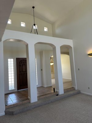 Interior Repaint - Professional work - every time! We'll give your walls the treatment they need. Call us so we can give you an estimate or send us a message for some more info!