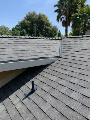 Mountain Side Roof Install - Removed existing roof, repaired dry rot, installed new Owen’s Corning Cool Roof in Mountain Side, painted metals. Mountain Side Roof Install - Removed existing roof, repaired dry rot, installed new Owen’s Corning Cool Roof in Mountain Side, painted metals.