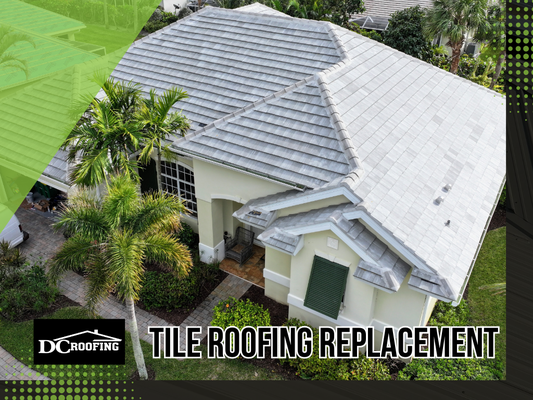 Tile Roofing Replacement in Melbourne, FL - DC Roofing Inc. transformed this home with a light gray tile roof, giving it a sleek, modern look while maintaining the durability and quality tile roofing is known for. The subtle gray tones brighten the exterior, adding a clean, sophisticated appeal that enhances the home’s overall curb appeal. Plus, tile roofing provides long-lasting protection against the elements! 

Thinking about upgrading your roof? Contact DC Roofing Inc. today for expert tile roofing replacement!