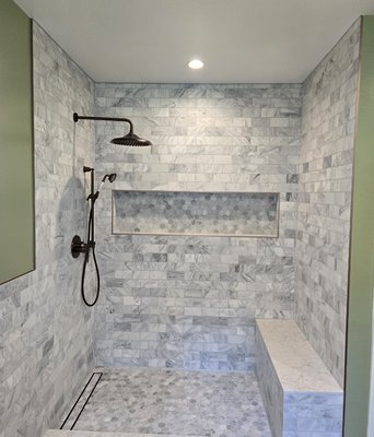 Bathroom remodeled 2024 - This remodeled was done recently, adding a new shower door, a bigger niche new plumbing fixtures, new custom vanity with a double sink, and wainscot new lights fixtures also new paint. Bathroom remodeled 2024 - This remodeled was done recently, adding a new shower door, a bigger niche new plumbing fixtures, new custom vanity with a double sink, and wainscot new lights fixtures also new paint.