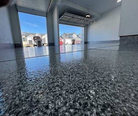 Epoxy Flooring for Garages and More - Reach out to us so we can customize your Epoxy Flooring solution!