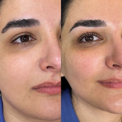 lash and brow transformations - Some of my beautiful clients before and after their lash and brow transformations