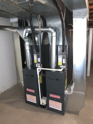 Full System Install - At M.D we complete many different projects, we service and install all brands of HVAC equipment. Full System Install - At M.D we complete many different projects, we service and install all brands of HVAC equipment.
