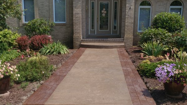 decorative sidewalk - decorative sidewalk