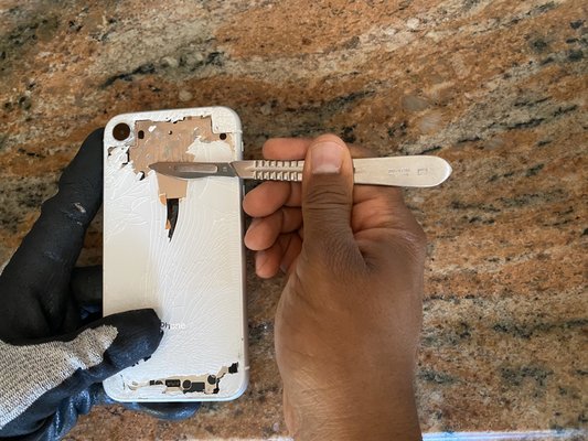 iPhone XR front and back cracked screen repair - We repaired for this customer a front and back screen repair on iPhone XR !! Look at process how it came and ended up like new !! 10 years experience here to serve you iPhone XR front and back cracked screen repair - We repaired for this customer a front and back screen repair on iPhone XR !! Look at process how it came and ended up like new !! 10 years experience here to serve you