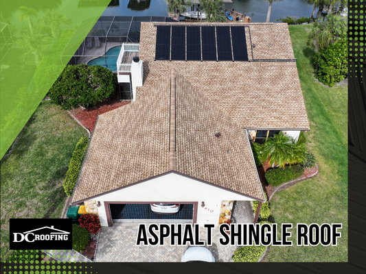 Light Brown Asphalt Shingle Roof - Melbourne, FL - This light brown asphalt shingle roof enhances the home's curb appeal with its warm, inviting tone while providing exceptional durability against the elements. Designed to withstand harsh weather conditions, this roofing solution offers both long-lasting protection and a timeless aesthetic that complements various architectural styles. If you're considering a reliable and visually appealing roofing upgrade, contact DC Roofing Inc. today for expert craftsmanship and top-quality materials!