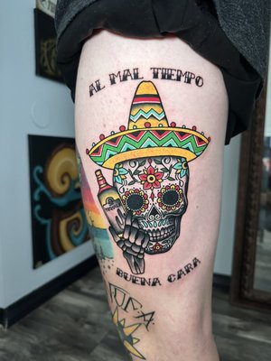 Traditional tattoos - Here are some Traditonal tattoos done at 3 Line Studios, from original designs already made to tattoo and from custom original pieces made to our clients vision. Check out the Traditonal style we bring for that quality living. Traditional tattoos - Here are some Traditonal tattoos done at 3 Line Studios, from original designs already made to tattoo and from custom original pieces made to our clients vision. Check out the Traditonal style we bring for that quality living.