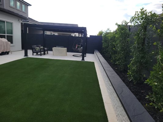 New build - This home was a new build, and everything was dirt. After meeting with the homeowners, we believed we could make their ideas come alive and that's exactly what we did. an amazing backyard to spend your summers in.