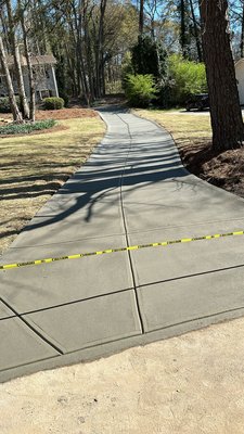 driveway replacement - beautiful driveway replacement in the city of Conyers