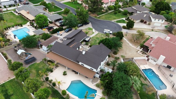 Decra Roof Replacement - This customer wanted to replace his shingle with something a bit more "designer" that wouldn't weigh too much. We installed Decra tile which is a stone coated metal tile!