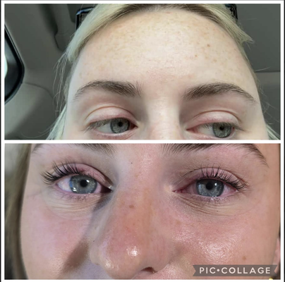 Before and After Gallery - Before and after of clients for brows and lash lifts