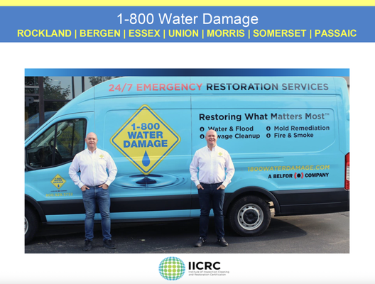 Professional Water Damage Remediation - When you're facing a water emergency, fire damage, or mold issues, turn to 1-800 WATER DAMAGE of Northern Bergen/Rockland for fast, reliable relief. We are the premier restoration company serving Northern Bergen, Essex, and surrounding areas, specializing in water damage restoration, mold removal, and fire damage repair.
Our goal is to help you quickly restore your home or business after a traumatic event. Backed by the nationwide expertise of the BELFOR Group, we deliver prompt, professional results that restore the safety and integrity of your property.
No matter the size or complexity of your project—residential or commercial—our team is committed to excellence and won’t rest until every detail meets your satisfaction. Professional Water Damage Remediation - When you're facing a water emergency, fire damage, or mold issues, turn to 1-800 WATER DAMAGE of Northern Bergen/Rockland for fast, reliable relief. We are the premier restoration company serving Northern Bergen, Essex, and surrounding areas, specializing in water damage restoration, mold removal, and fire damage repair.
Our goal is to help you quickly restore your home or business after a traumatic event. Backed by the nationwide expertise of the BELFOR Group, we deliver prompt, professional results that restore the safety and integrity of your property.
No matter the size or complexity of your project—residential or commercial—our team is committed to excellence and won’t rest until every detail meets your satisfaction.