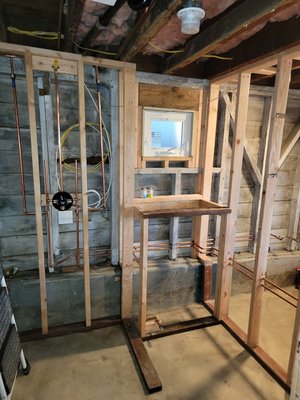 Basement unit - Bathroom remodeling Basement unit - Bathroom remodeling