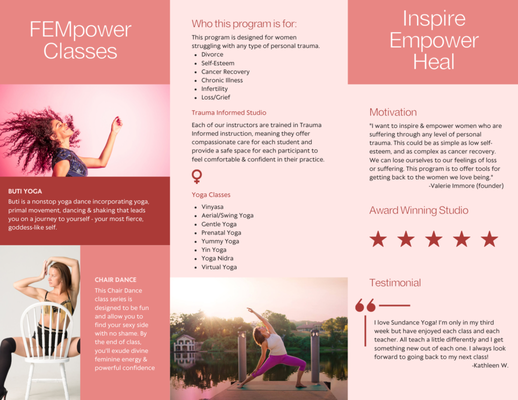 Fempowerment (Friendswood Location) - Mission FEMpowerment! This is a WOMENS ONLY program (in our Friendswood location) built for women struggling with any type of personal trauma and/or women who just want to make a change and try something a little different than they normally would in a fun judgment free zone. Dive into your divine feminine energy and pull out your inner goddess while getting a great work out, having fun, and letting go! Fempowerment (Friendswood Location) - Mission FEMpowerment! This is a WOMENS ONLY program (in our Friendswood location) built for women struggling with any type of personal trauma and/or women who just want to make a change and try something a little different than they normally would in a fun judgment free zone. Dive into your divine feminine energy and pull out your inner goddess while getting a great work out, having fun, and letting go!