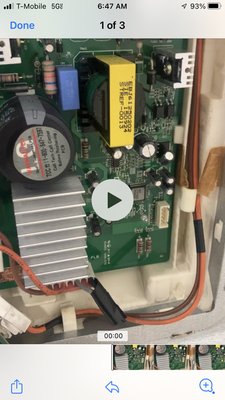 LG refrigerator - This refrigerator have a damage PCB motherboard, LG refrigerator - This refrigerator have a damage PCB motherboard,