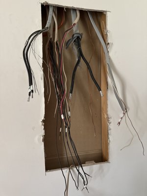 Electrical Panel Swap - This electrical panel swap was done for a customer because the old electrical panel was overloaded