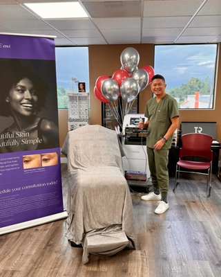 TempSure Envi - Skin Tightening - Better Skin Tone, and Tightening. Now offered at Encino Optometric Center!
TempSure Envi is an advanced monopolar Radio frequency device that is used to heat the deep layers of skin to regenerate collagen, reduce wrinkles, forehead lines, frown lines, crow’s feet, smile lines and wrinkles on the chin.
Radio frequency is an aesthetic technique that uses radio frequency energy to heat tissue and reduce wrinkles. Radio frequency is completely non-invasive. During treatment a special gel is applied on the patient’s skin for comfort and safety. Radio frequency treatment is delivered deep inside the skin tissues using the probe emitting radio frequency waves. This energy stimulates collagen production which results in tighter, younger looking skin.
Call or visit our website for more info or too book your next appointment for TempSure Envi! TempSure Envi - Skin Tightening - Better Skin Tone, and Tightening. Now offered at Encino Optometric Center!
TempSure Envi is an advanced monopolar Radio frequency device that is used to heat the deep layers of skin to regenerate collagen, reduce wrinkles, forehead lines, frown lines, crow’s feet, smile lines and wrinkles on the chin.
Radio frequency is an aesthetic technique that uses radio frequency energy to heat tissue and reduce wrinkles. Radio frequency is completely non-invasive. During treatment a special gel is applied on the patient’s skin for comfort and safety. Radio frequency treatment is delivered deep inside the skin tissues using the probe emitting radio frequency waves. This energy stimulates collagen production which results in tighter, younger looking skin.
Call or visit our website for more info or too book your next appointment for TempSure Envi!