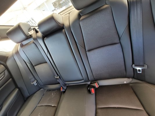 Honda Accord - This honda Accord came to us with hope of returning back to its original look right off the lot. All seats, doors, and carpets cleaned amd retired to the original new car look!